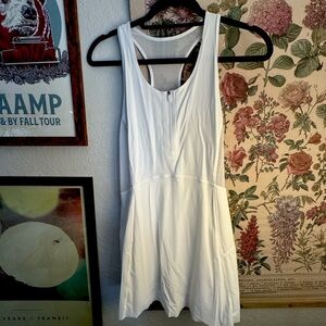 White Lululemon Tennis or Golf Athletic Skort Dress